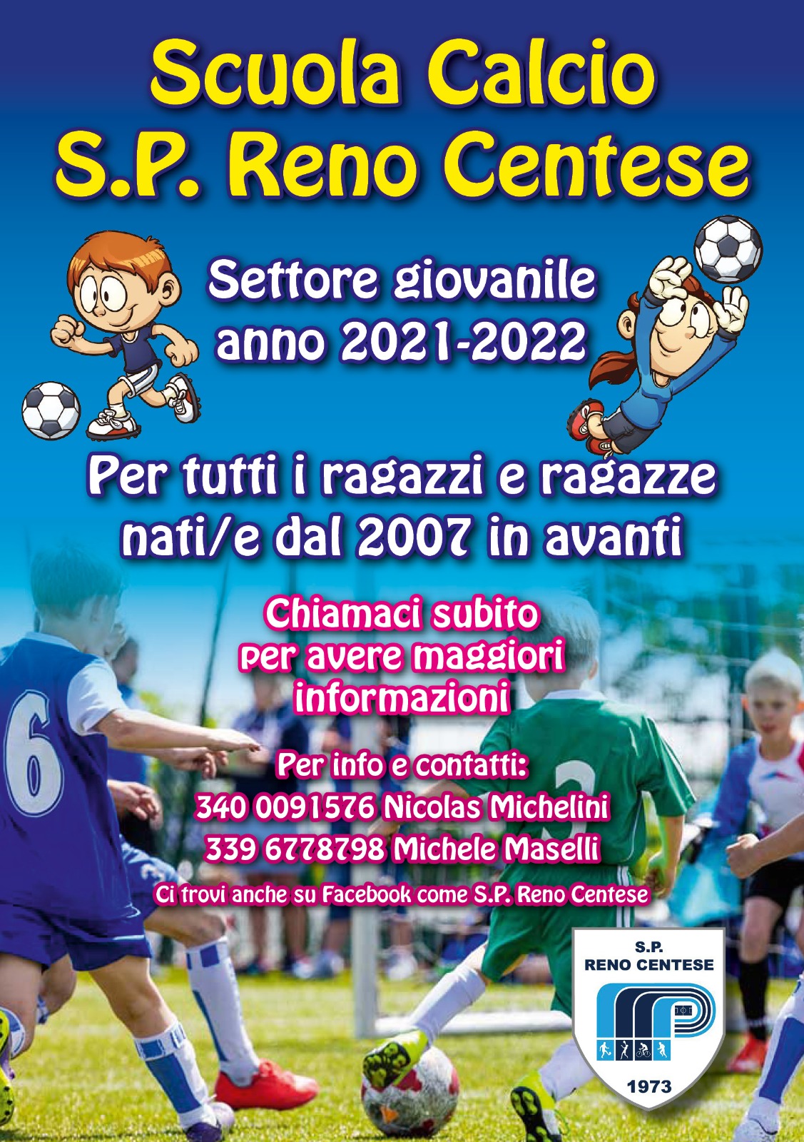 S.P. Reno Centese – Scuola Calcio 2021-2022